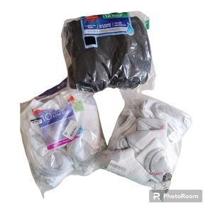 Hanes big kids socks large #868